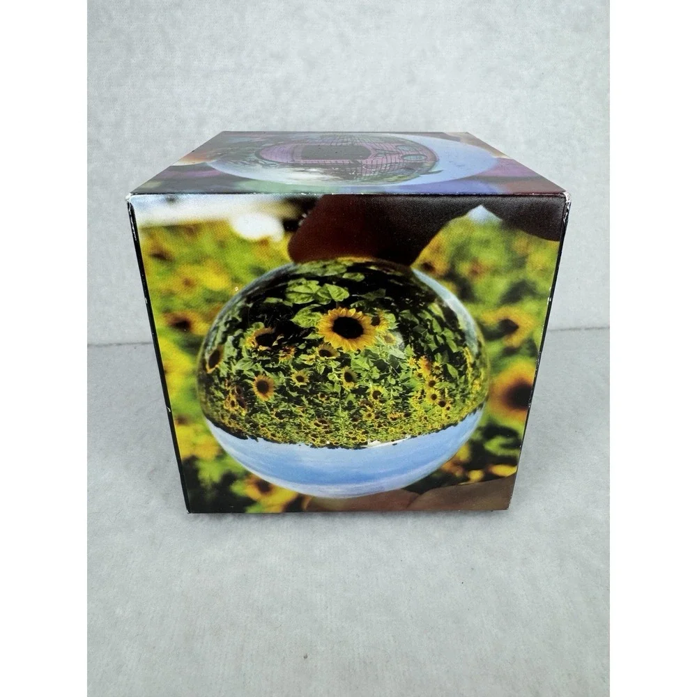 Refractique Crystal Ball Lens Photography Sphere w Box‎ Pouch